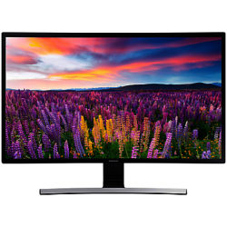 Samsung LS32E590C Curved Full HD LED PC Monitor with built-in speakers, 32
